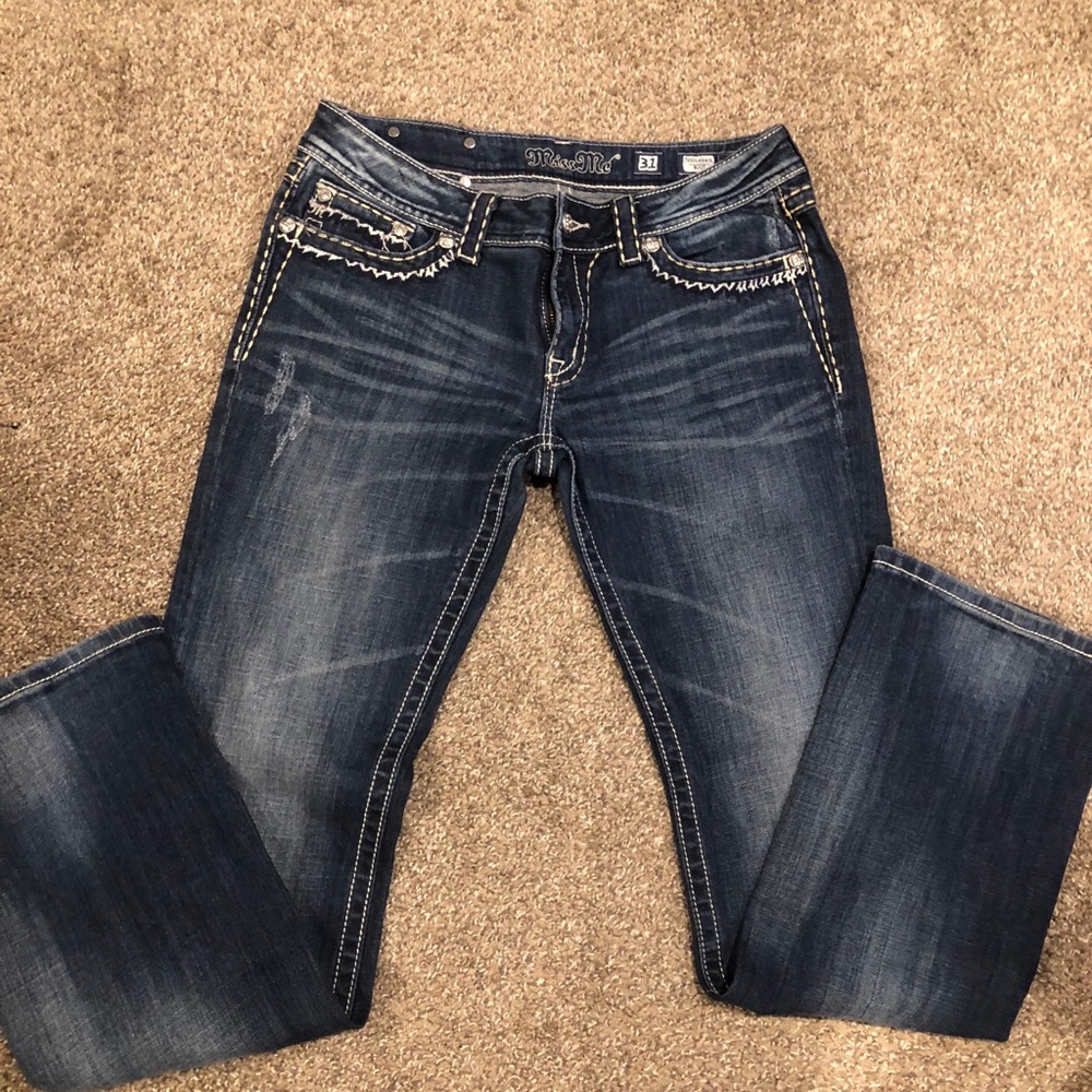 Miss Me Size 31 Like New Boot Jeans